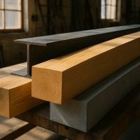 Charpente : bois, métal ou béton ?